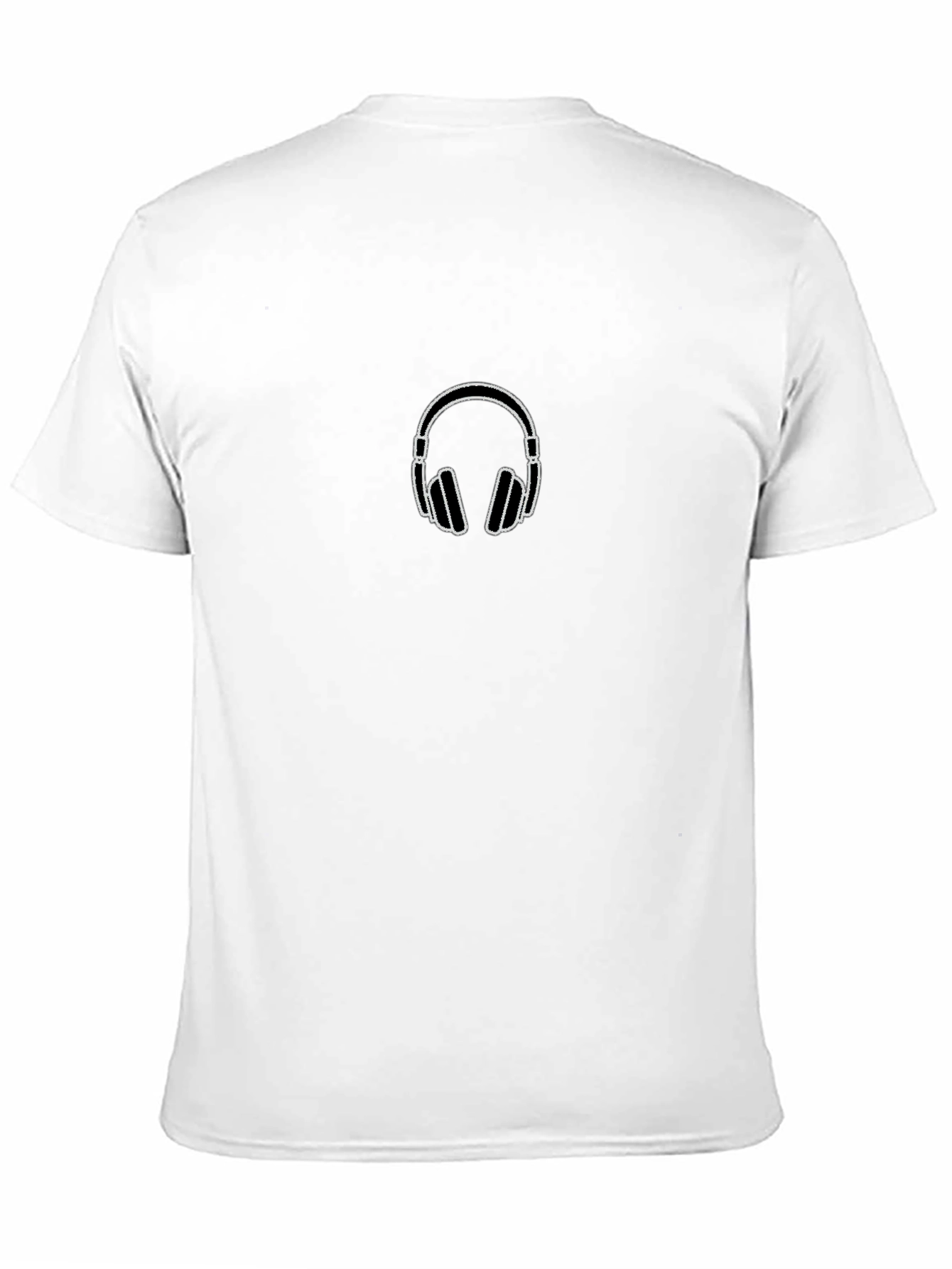 Headphones Graphic T-Shirt - Stylish Comfort