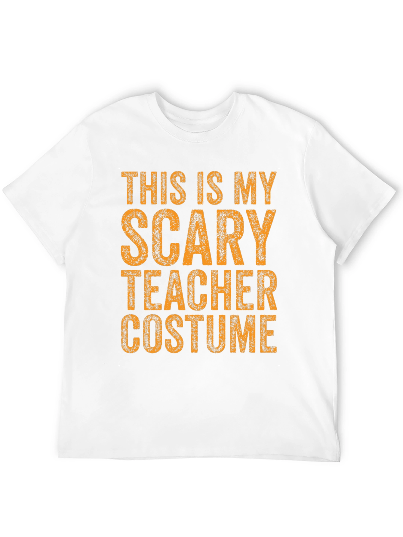 Scary Teacher Costume Graphic T-Shirt - Halloween Tee