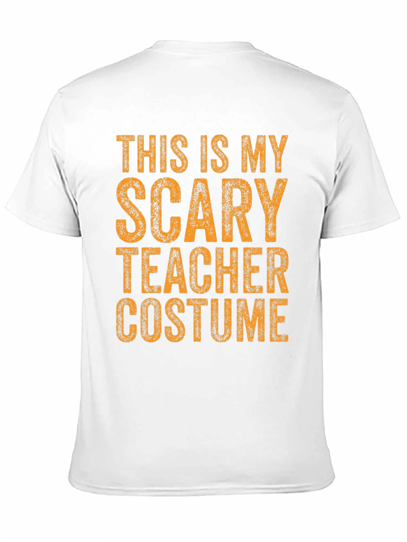 Scary Teacher Costume Graphic T-Shirt - Halloween Tee