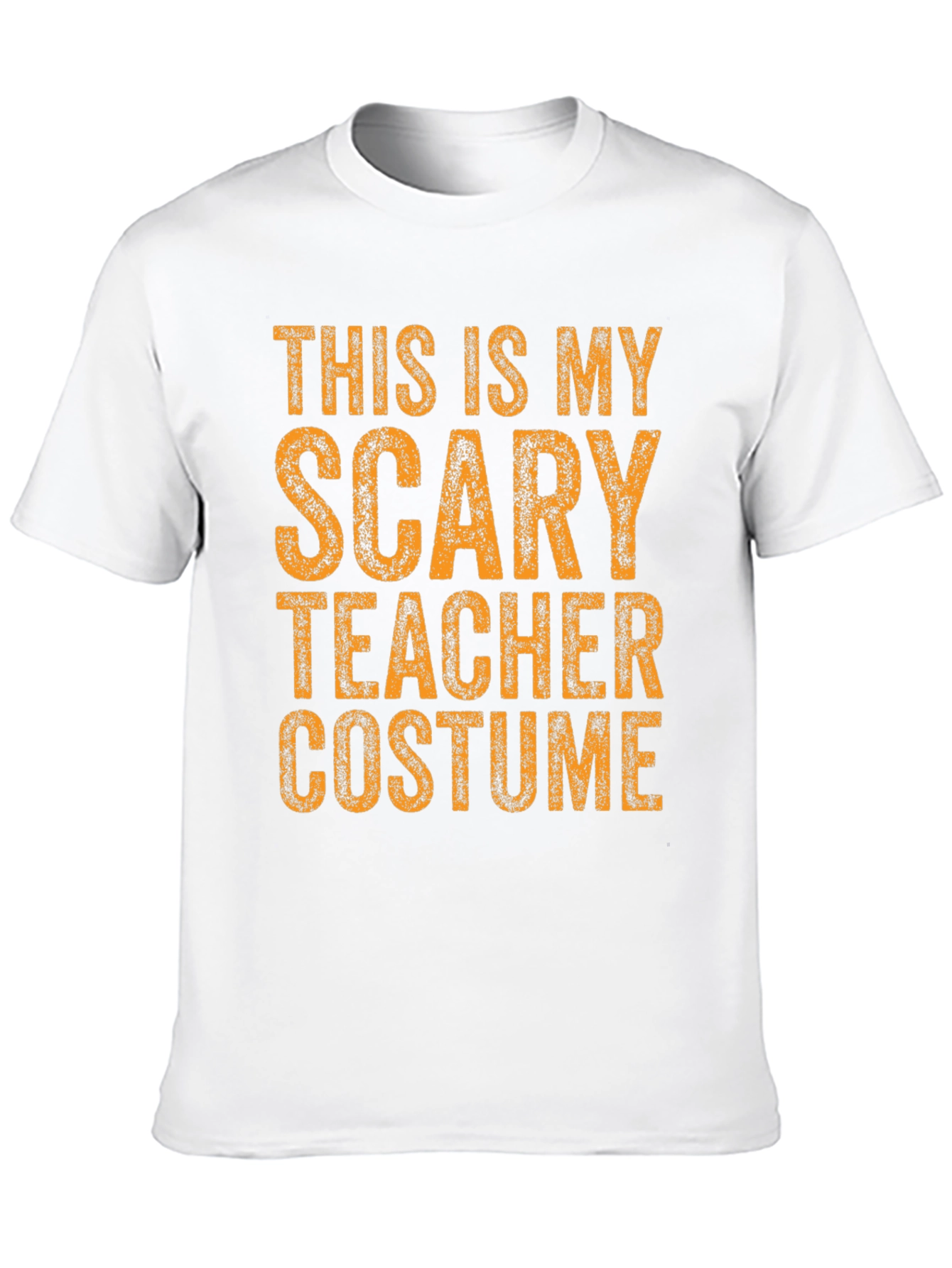 Scary Teacher Costume Graphic T-Shirt - Halloween Tee