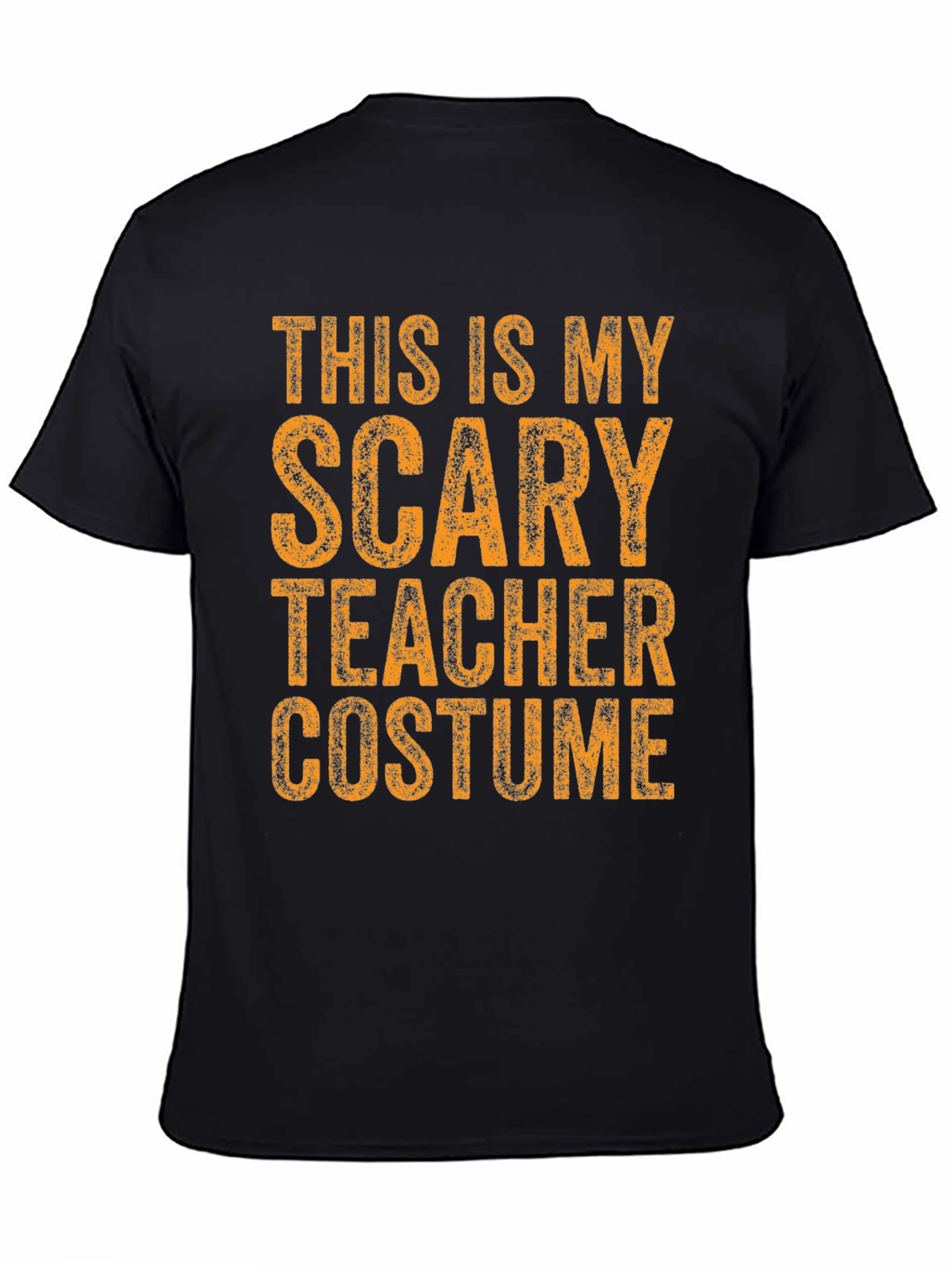 Scary Teacher Costume Graphic T-Shirt - Halloween Tee