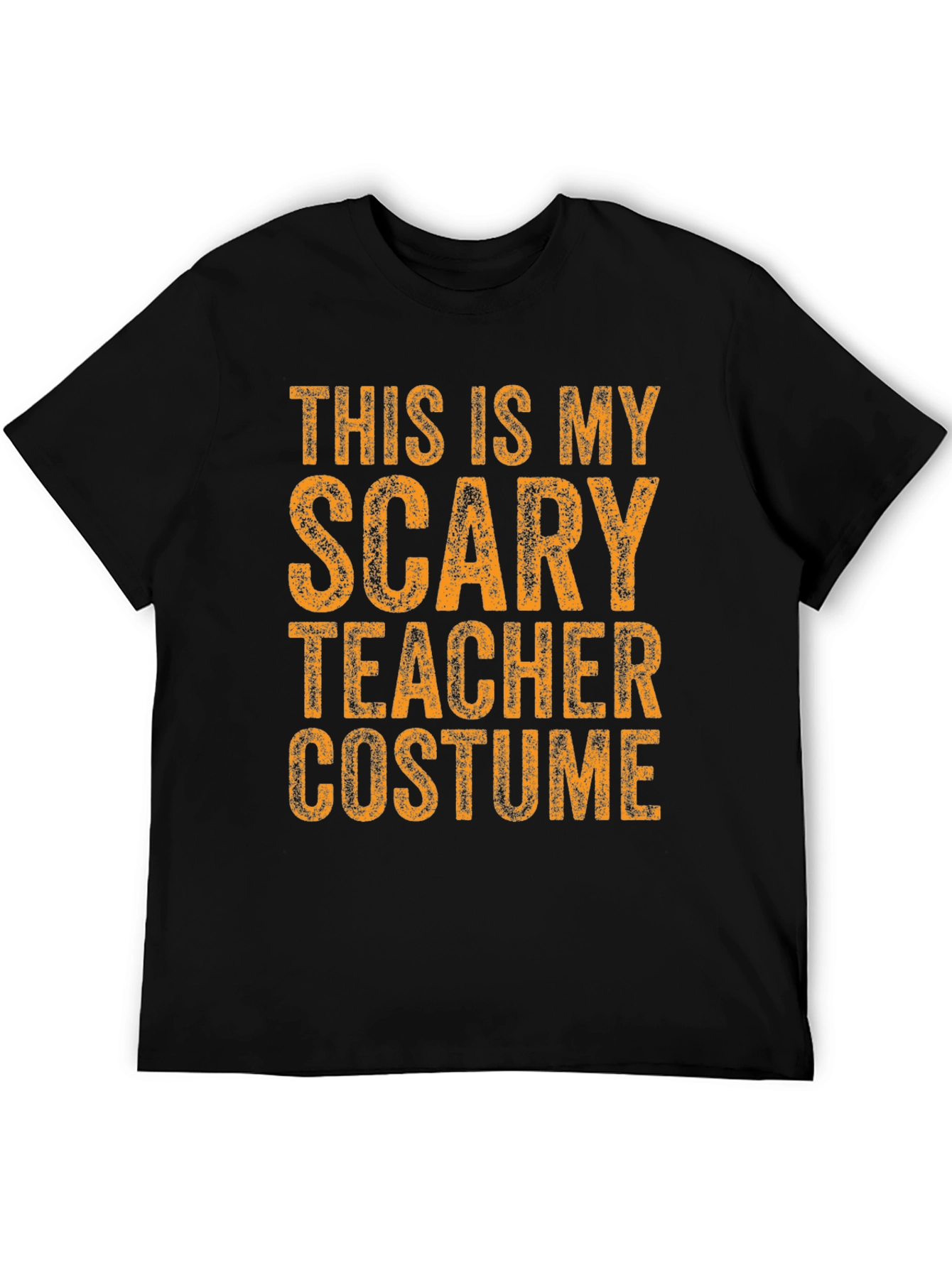 Scary Teacher Costume Graphic T-Shirt - Halloween Tee