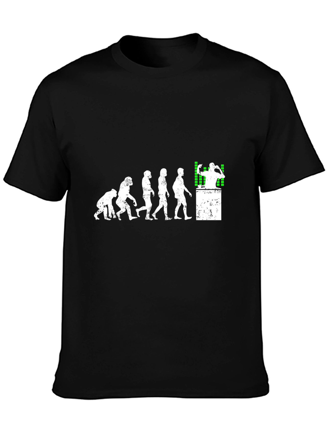Evolution of DJ Black T-Shirt