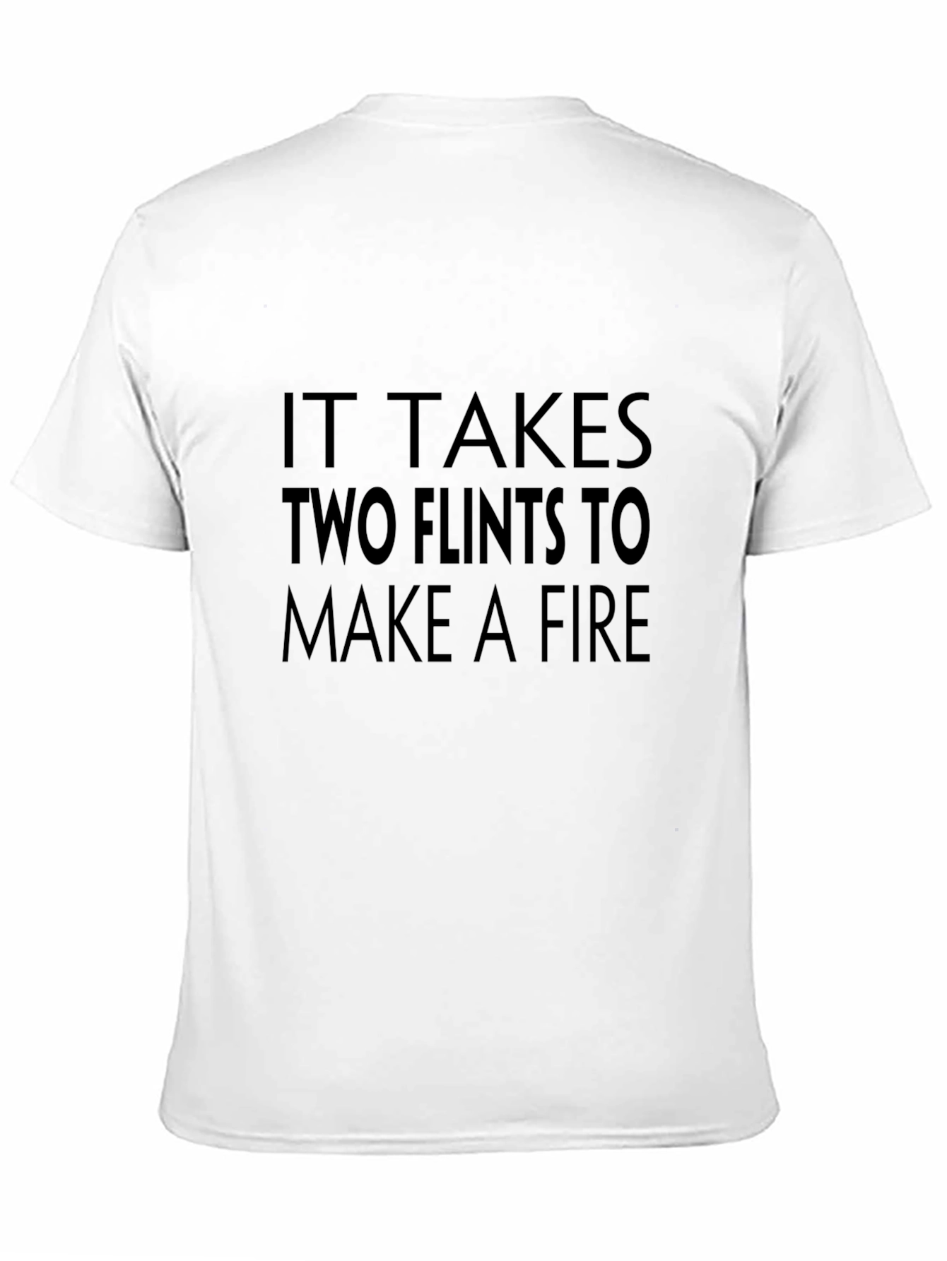 It Takes Two Flints T-Shirt - Black