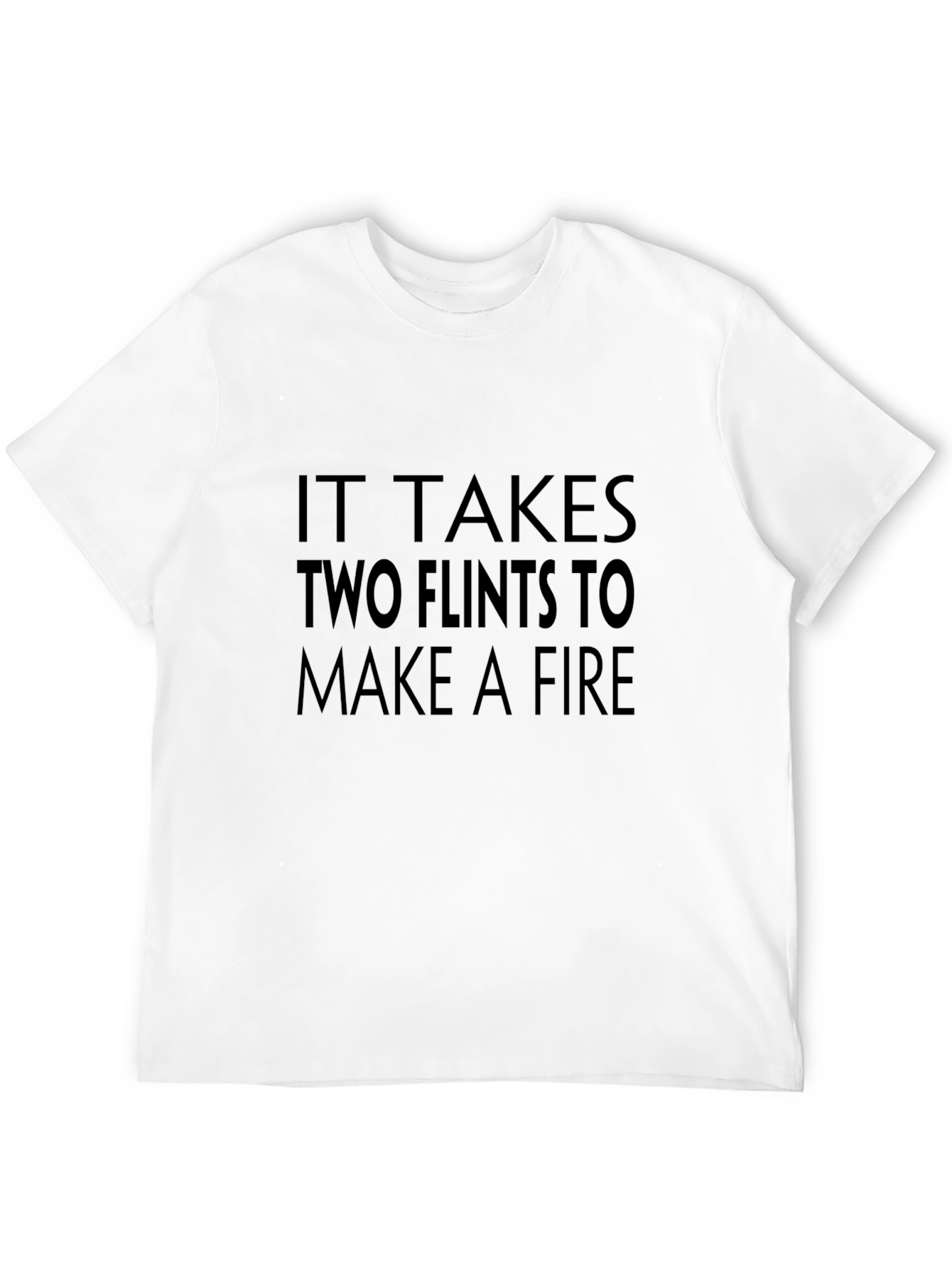 It Takes Two Flints T-Shirt - Black