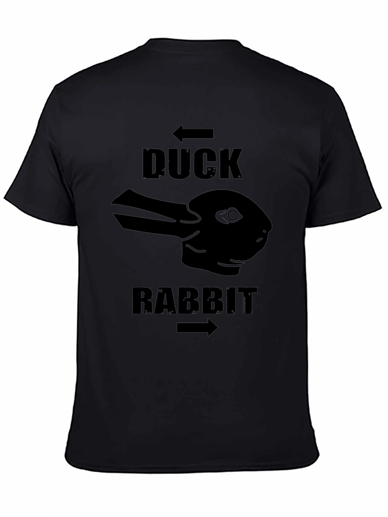 Duck Rabbit Illusion T-Shirt - Mind-Bending Design