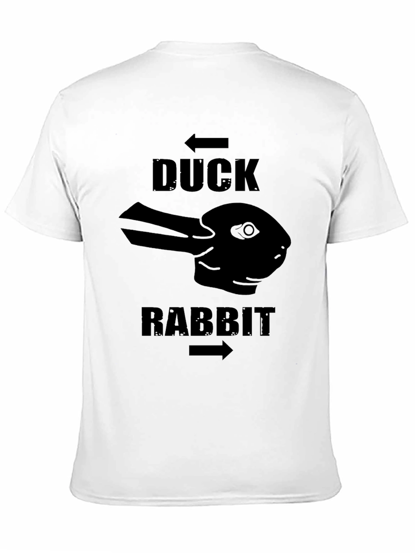 Duck Rabbit Illusion T-Shirt - Mind-Bending Design