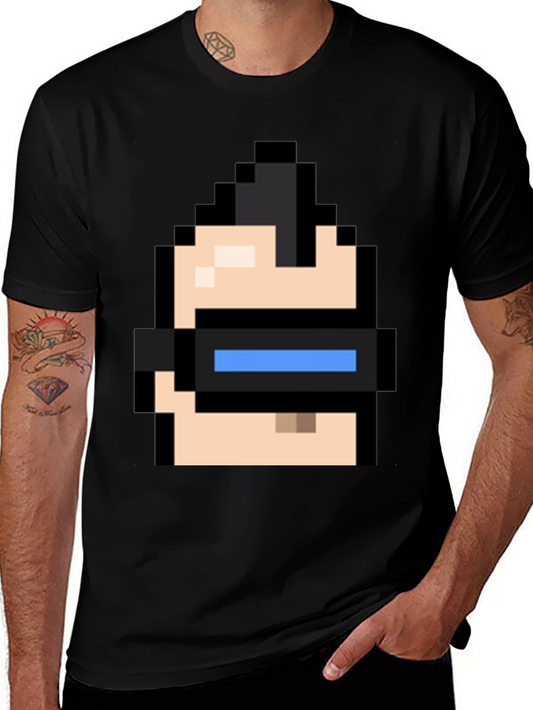 Pixelated Gamer T-Shirt - Retro Gaming Style