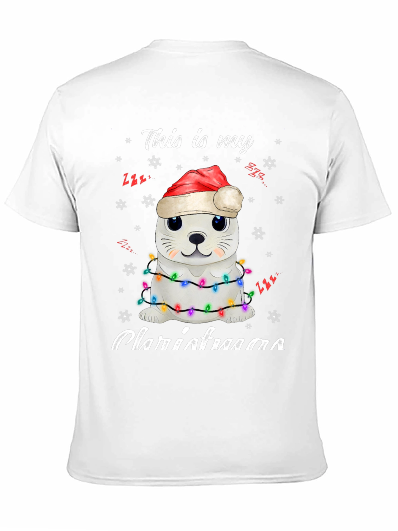 Christmas Seal T-Shirt - Holiday Apparel