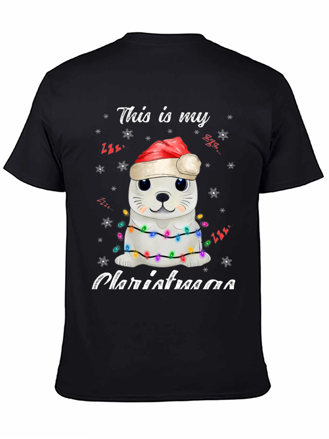 Christmas Seal T-Shirt - Holiday Apparel