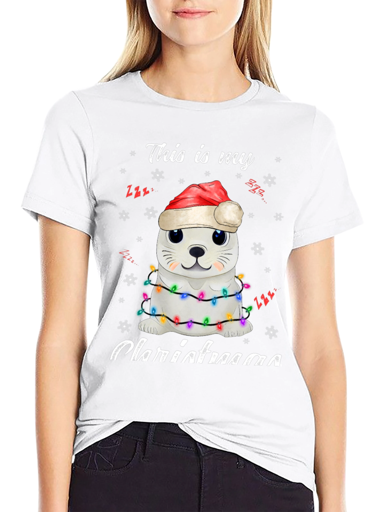 Christmas Seal T-Shirt - Holiday Apparel