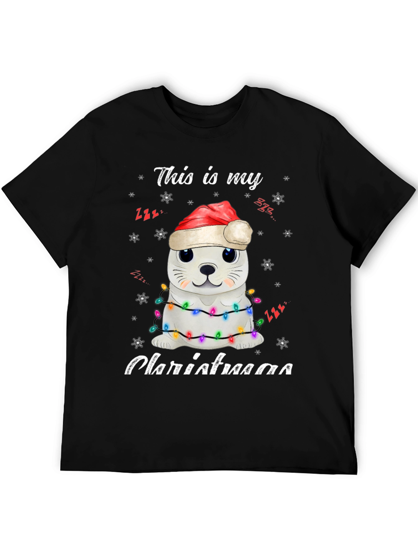 Christmas Seal T-Shirt - Holiday Apparel