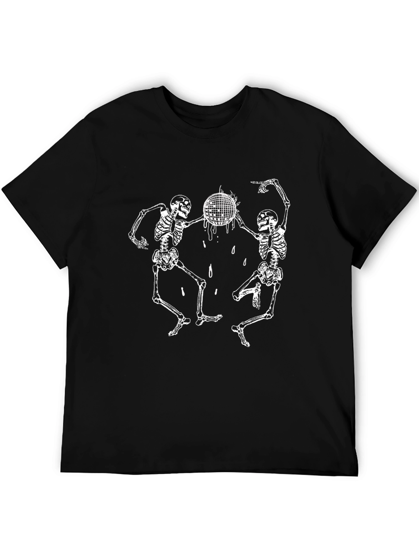 Dancing Skeletons T-Shirt - Black