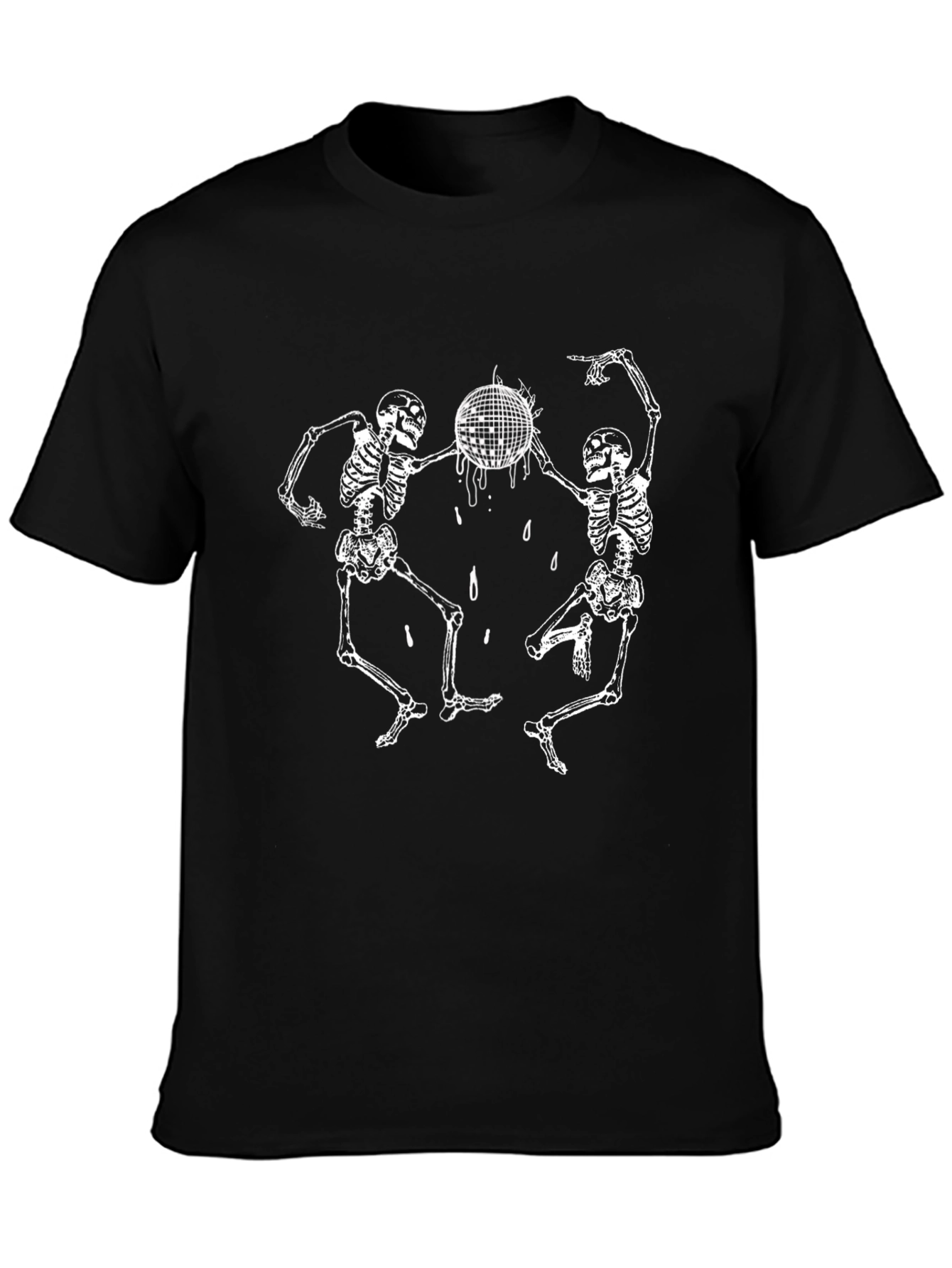 Dancing Skeletons T-Shirt - Black