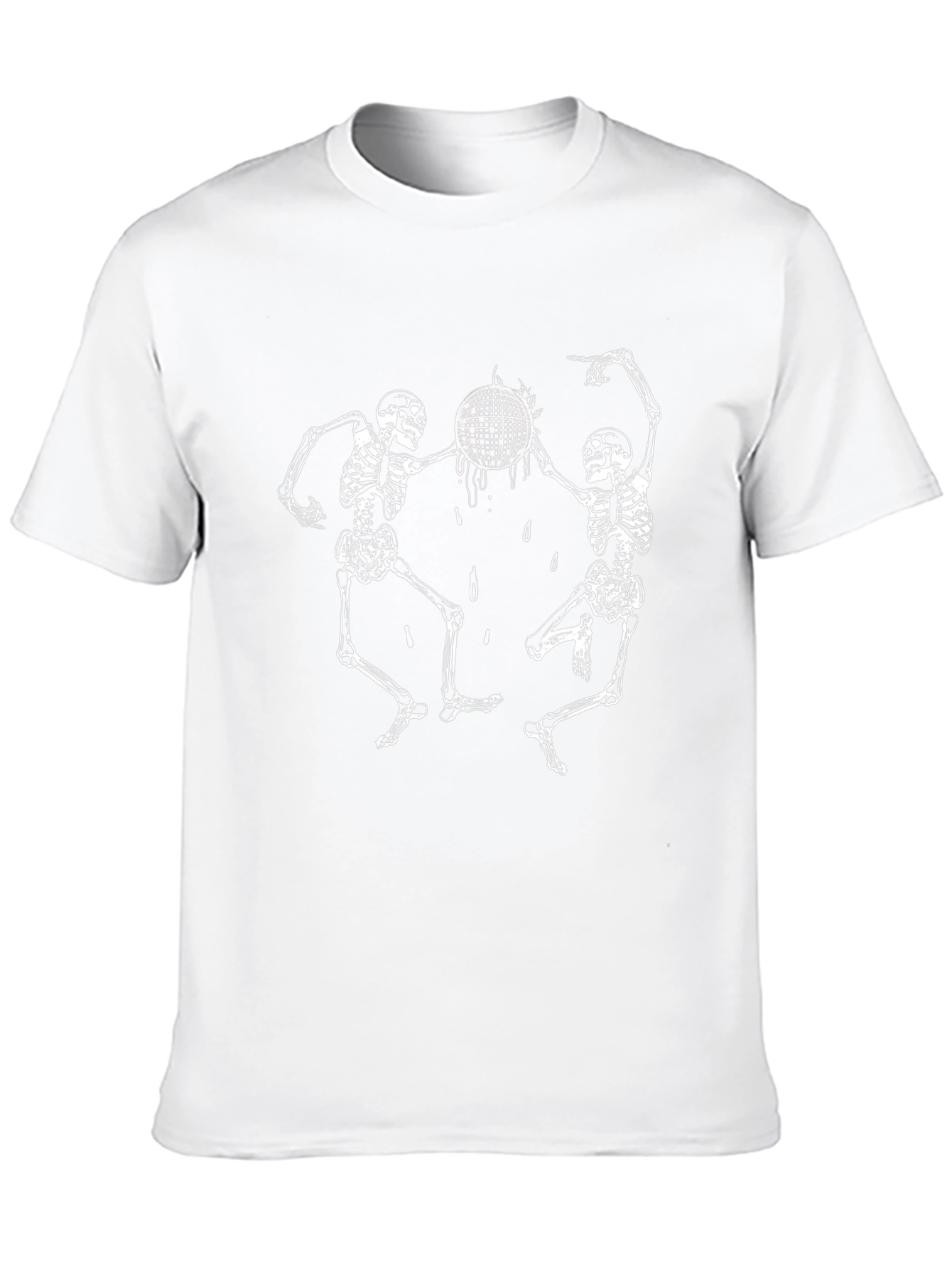 Dancing Skeletons T-Shirt - Black