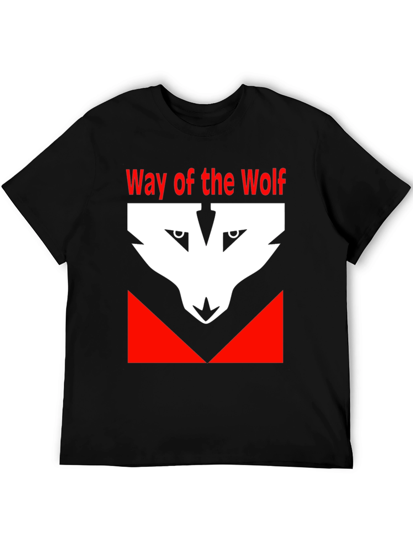 Way of the Wolf Graphic Tee - Black