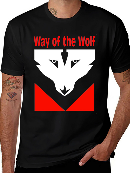 Way of the Wolf Graphic Tee - Black