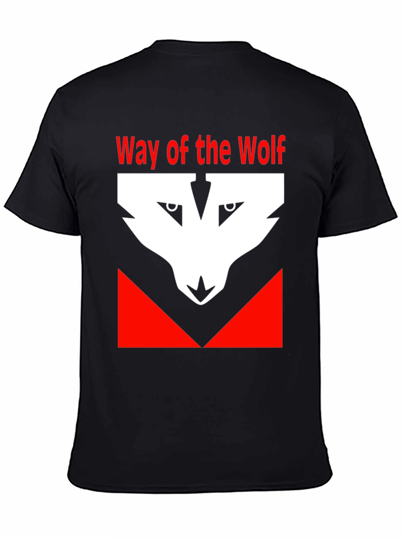 Way of the Wolf Graphic Tee - Black
