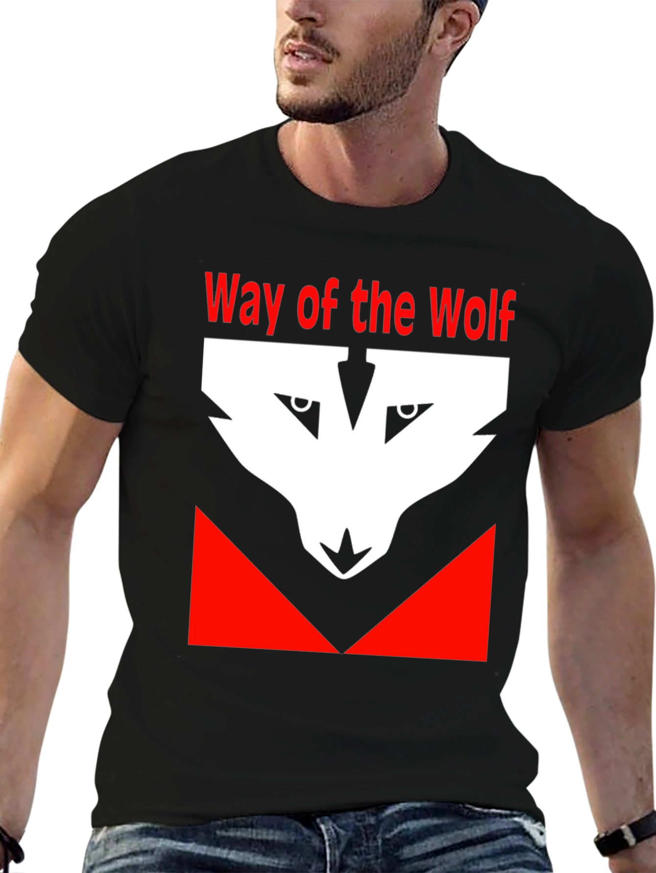 Way of the Wolf Graphic Tee - Black