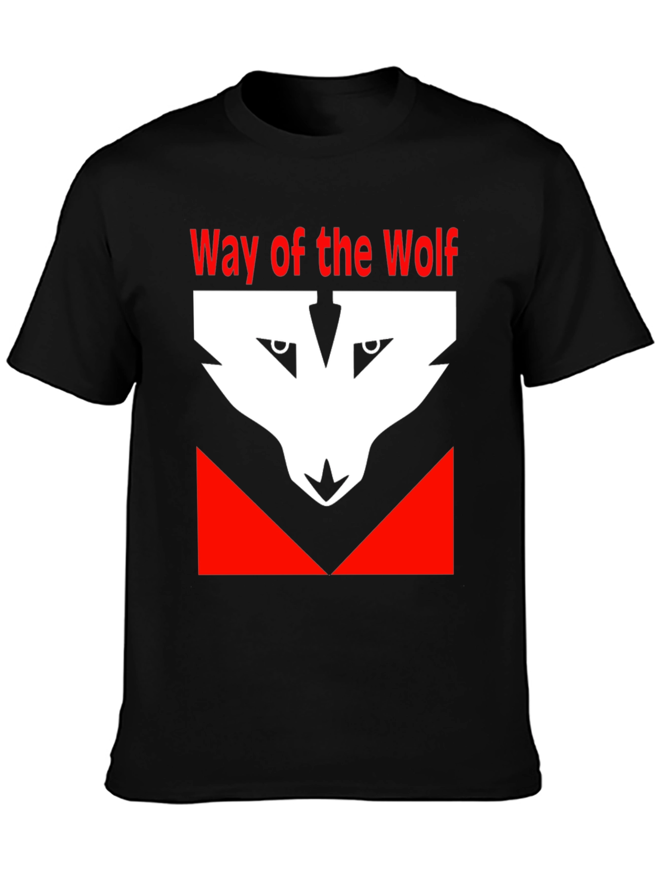 Way of the Wolf Graphic Tee - Black