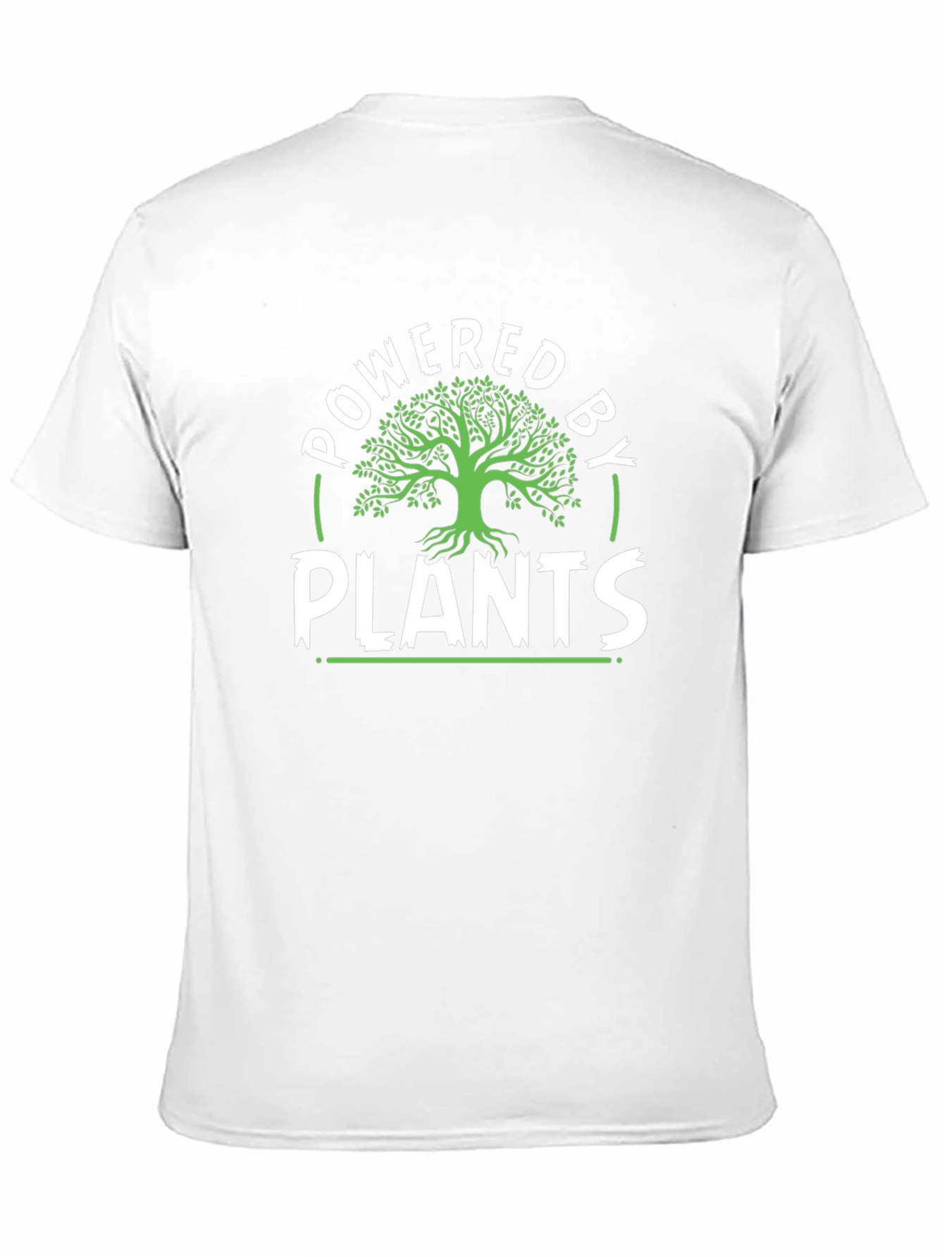 Powered By Plants T-Shirt - Vegan Lifestyle Tee