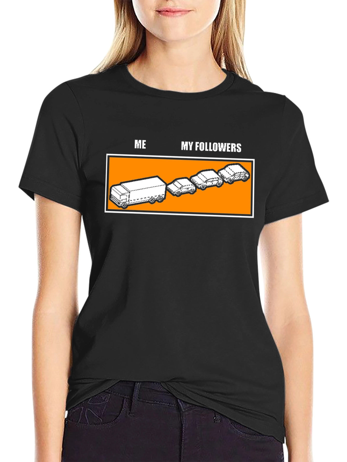 Funny Me and My Followers Graphic Tee
