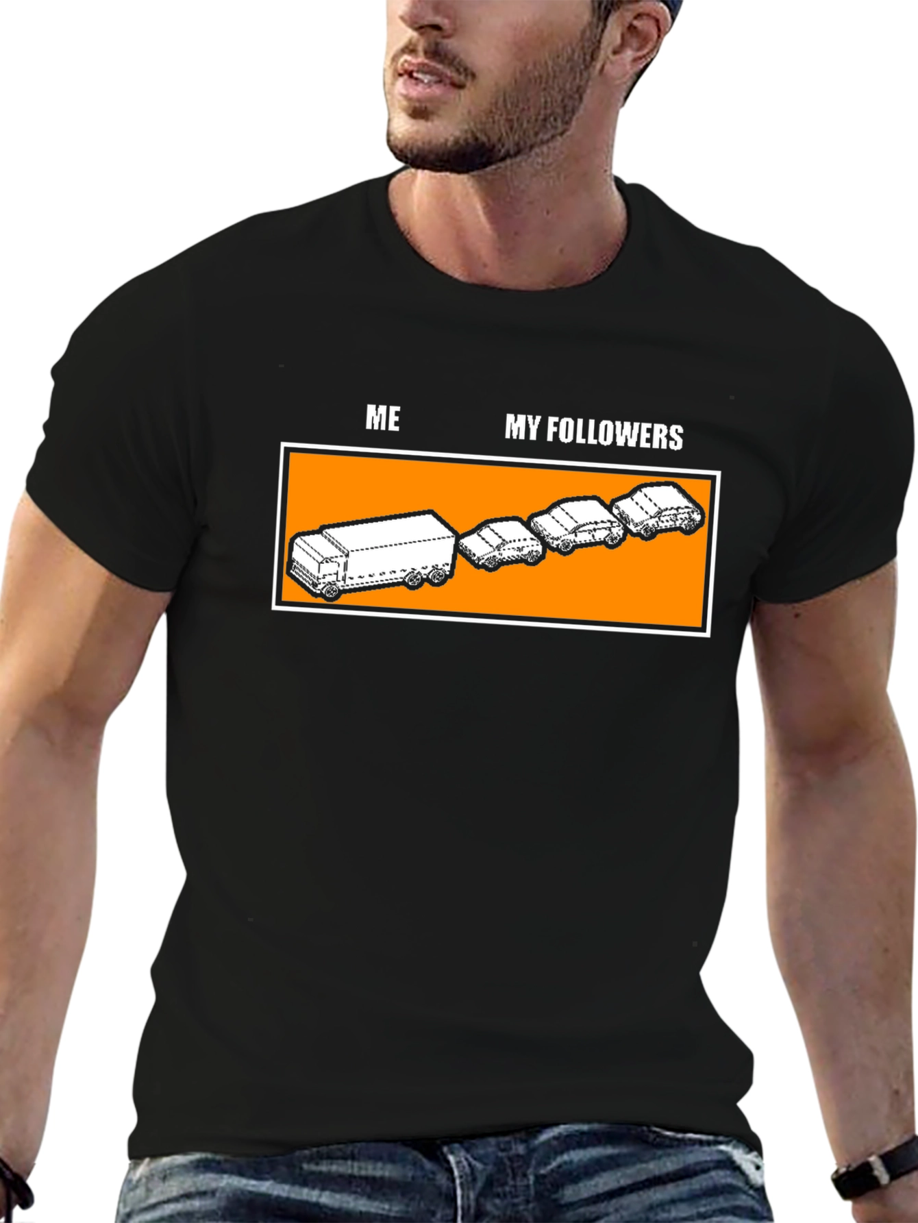 Funny Me and My Followers Graphic Tee