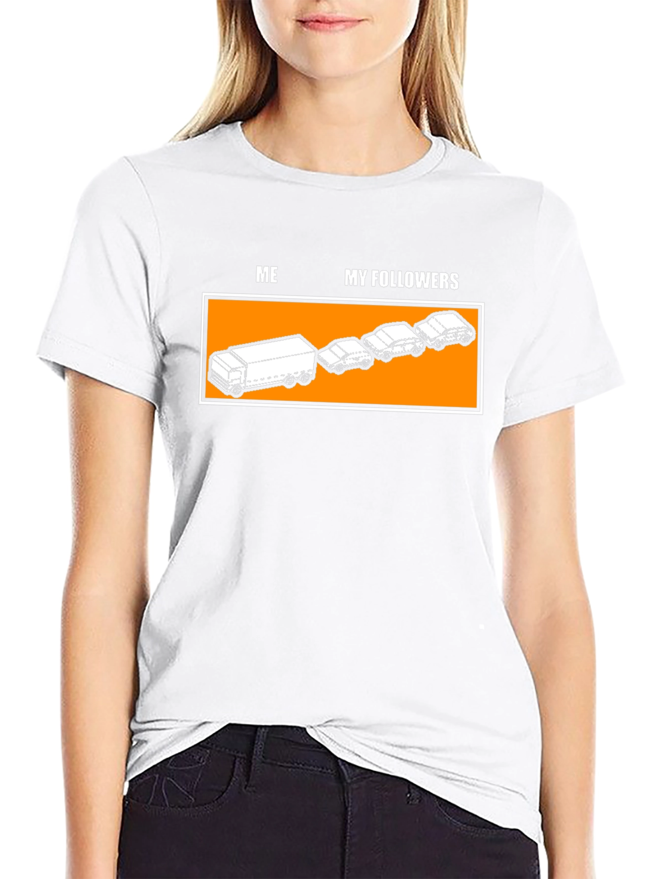 Funny Me and My Followers Graphic Tee