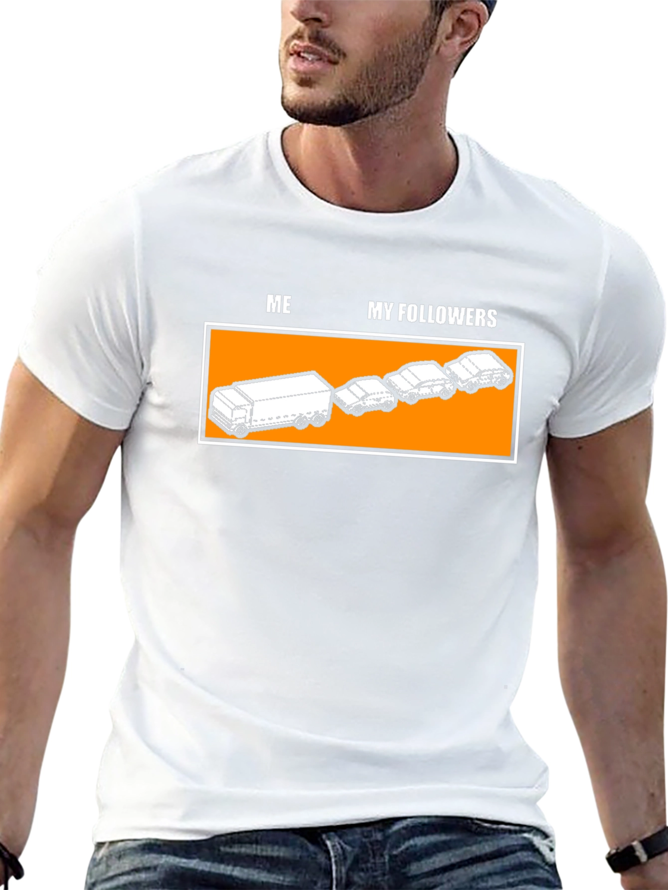 Funny Me and My Followers Graphic Tee